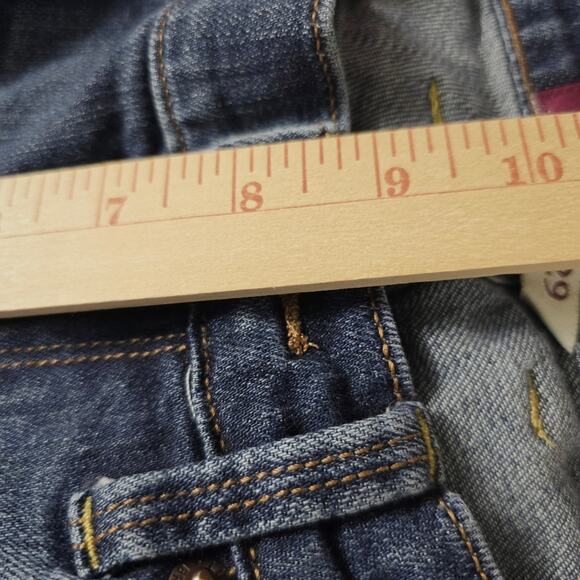 Lucky Brand Jeans Sofia Boot Cut Womens Mid Rise Medium Wash Blue Logo Denim 8 - Picture 7 of 14